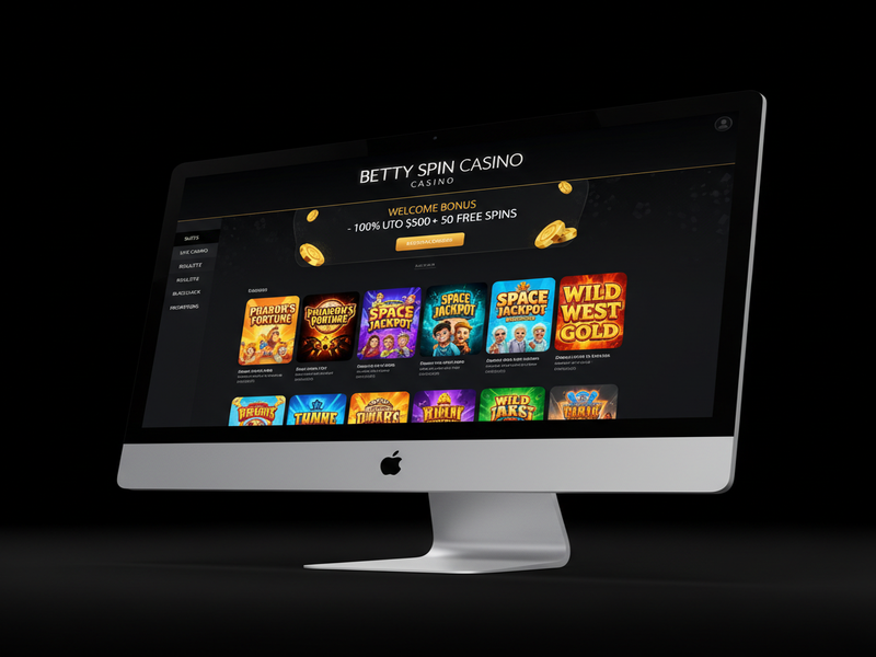 Betty Spin Casino Casino on Computer