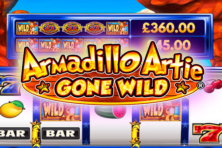 Armadillo Artie Gone Wild - DWG slot at Betty Spin Casino Casino