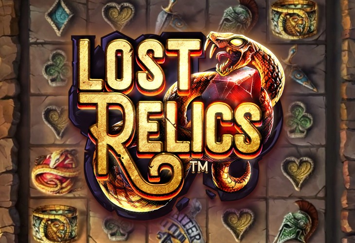 Lost Relics - NetEnt slot at Betty Spin Casino Casino