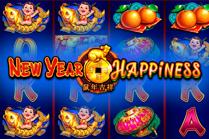 New Year Happiness - Ruby Play slot at Betty Spin Casino Casino